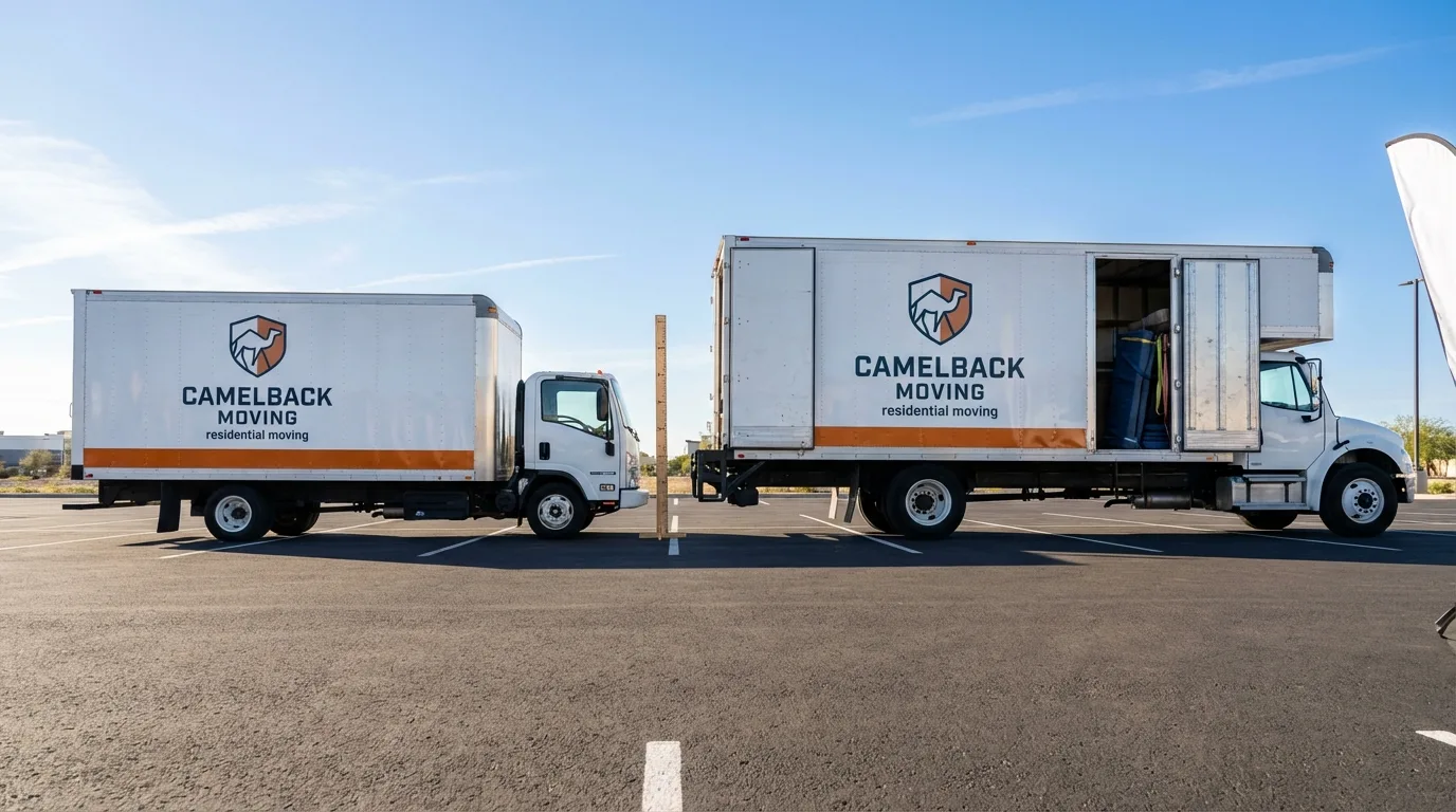 Moving truck size capacity guide in Reynoldsville